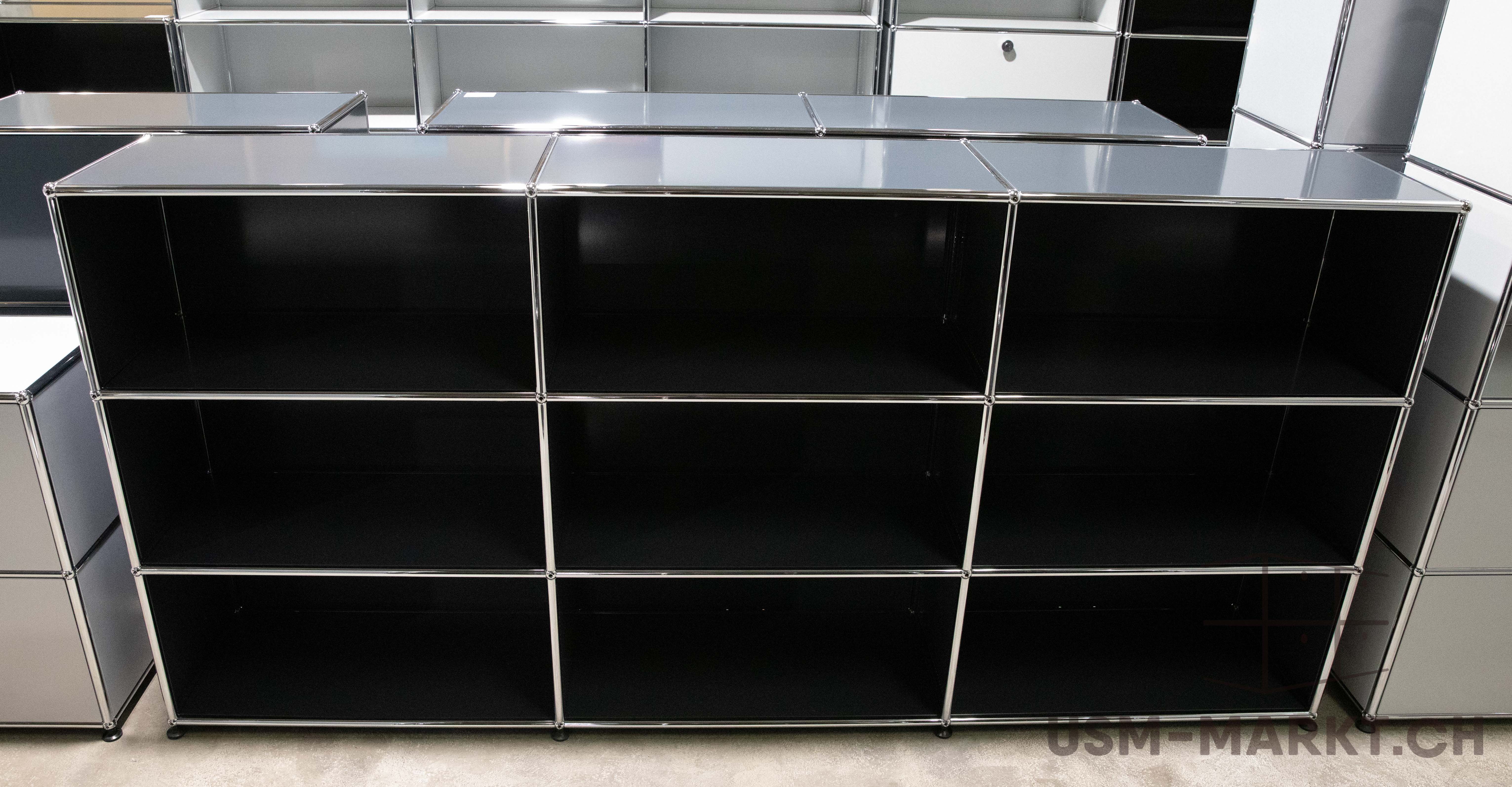 USM Regal 3x3 35 Anthrazit