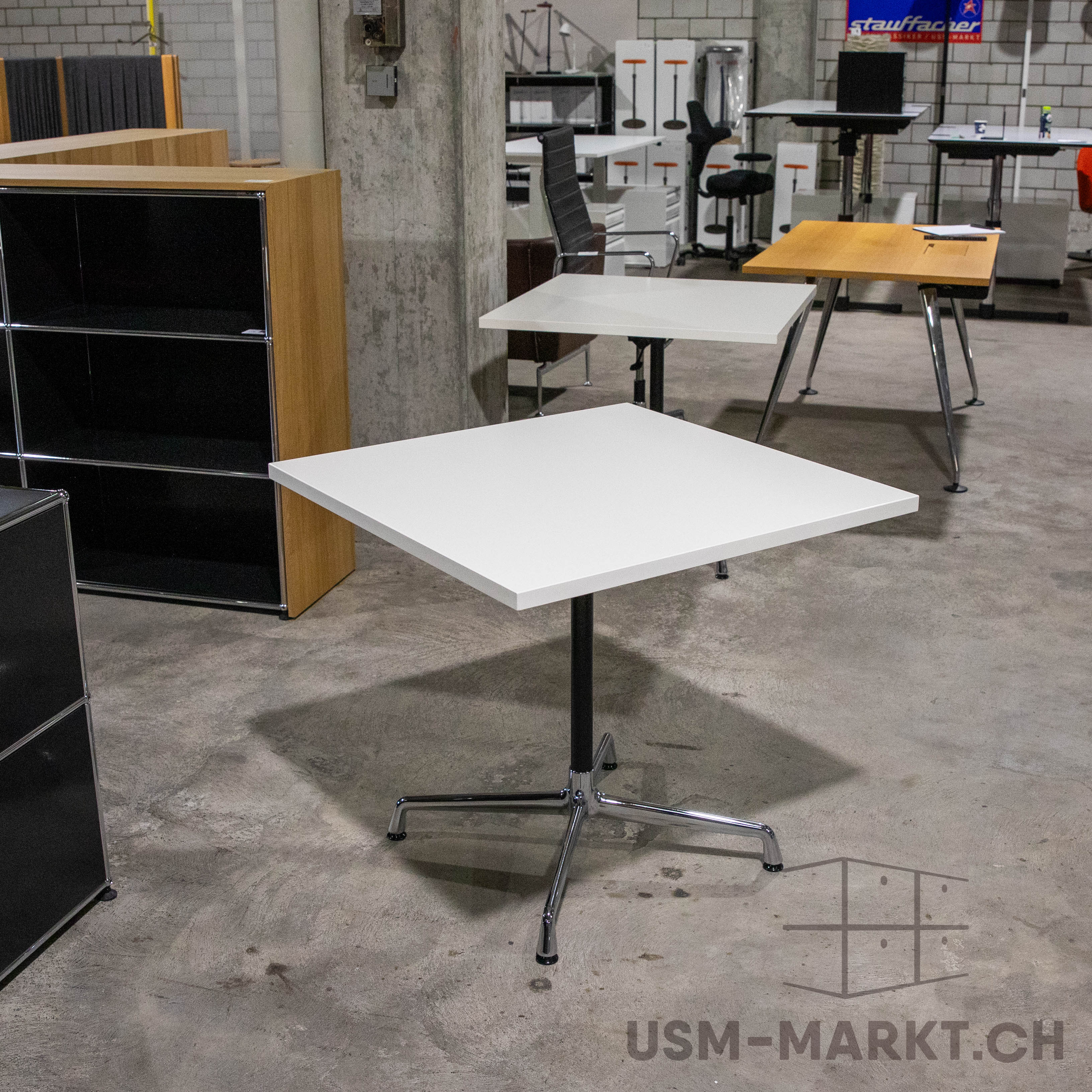 Vitra Contract Table 80x80 Weiss
