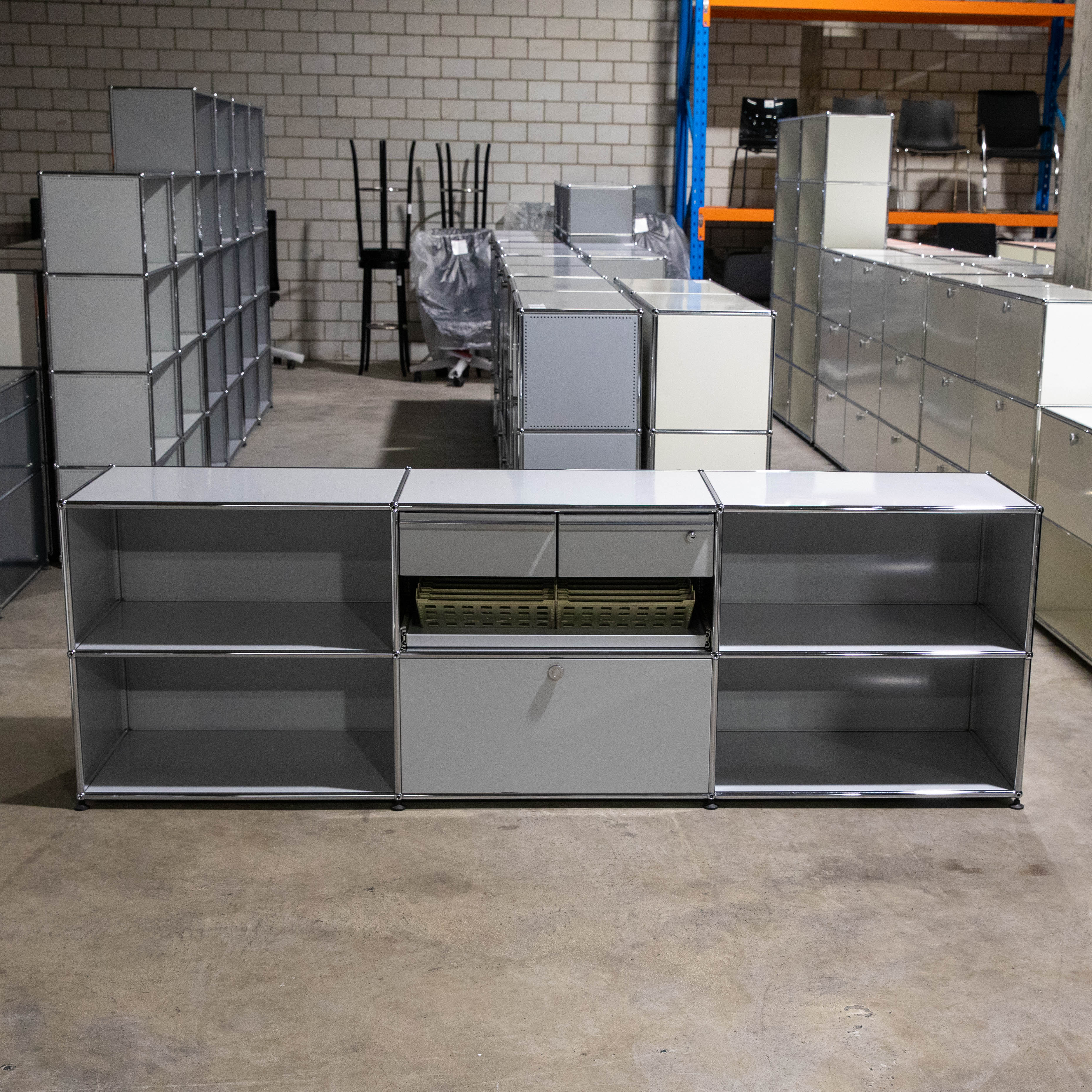 USM Haller Regal 3x2 50 in Lichtgrau