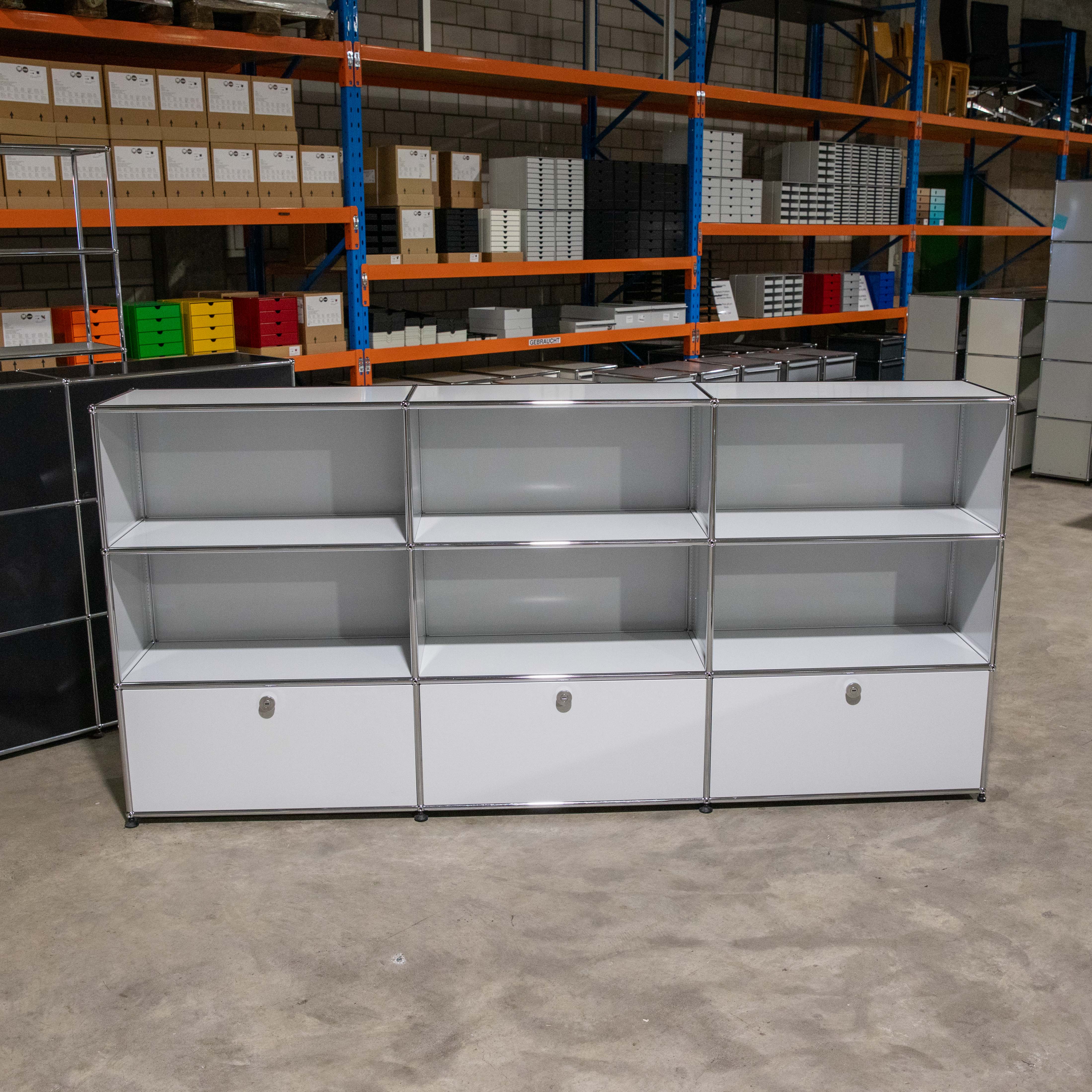 USM Regal 3x3 35 Lichtgrau