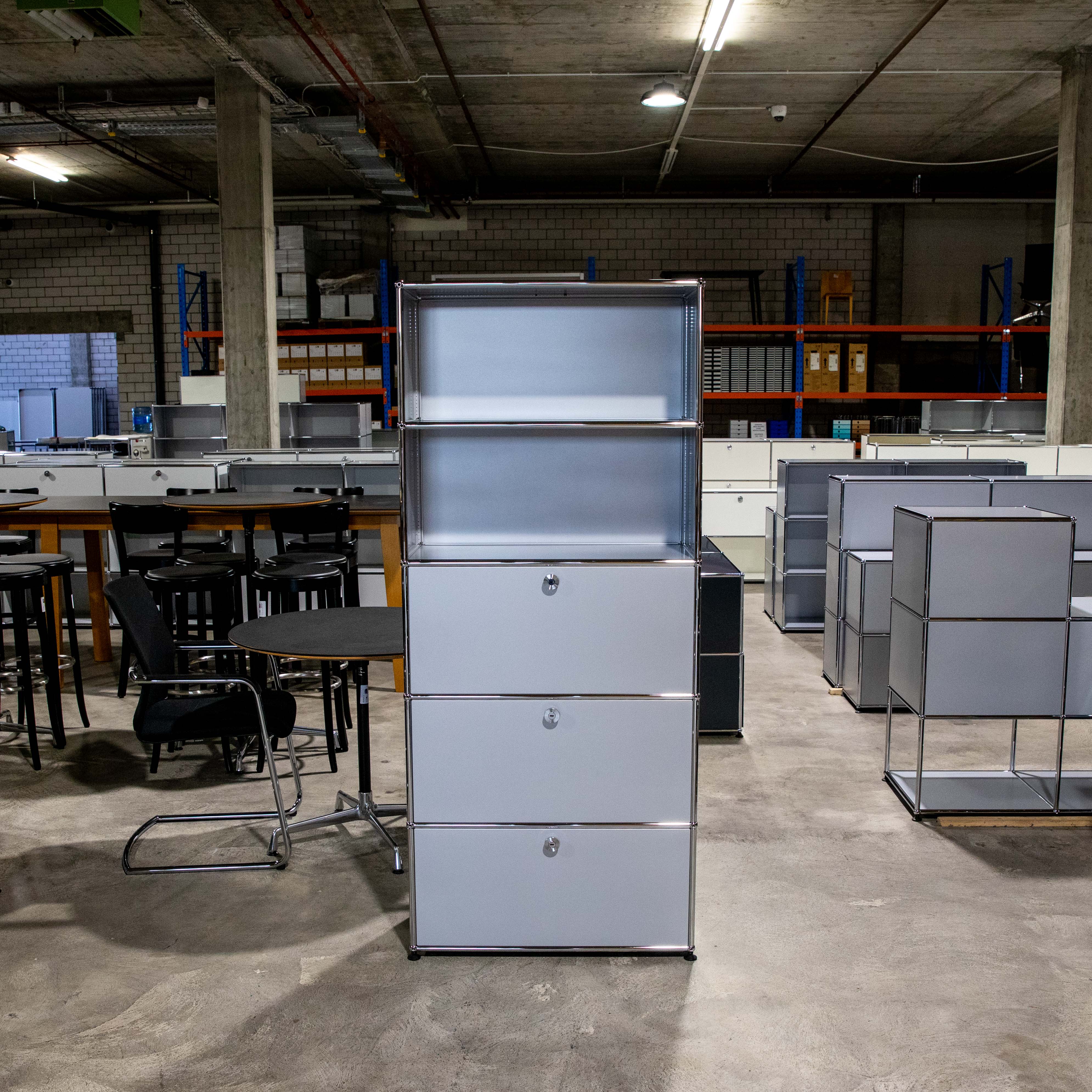 Credenza USM Haller 1x3 35 1hr2kl in bianco (copia)