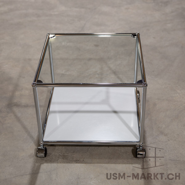 USM Rollmöbeli 1x1 50x50 Lichtgrau