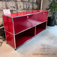 USM Reagl 2x2 35 2 Klapptüren Rubinrot