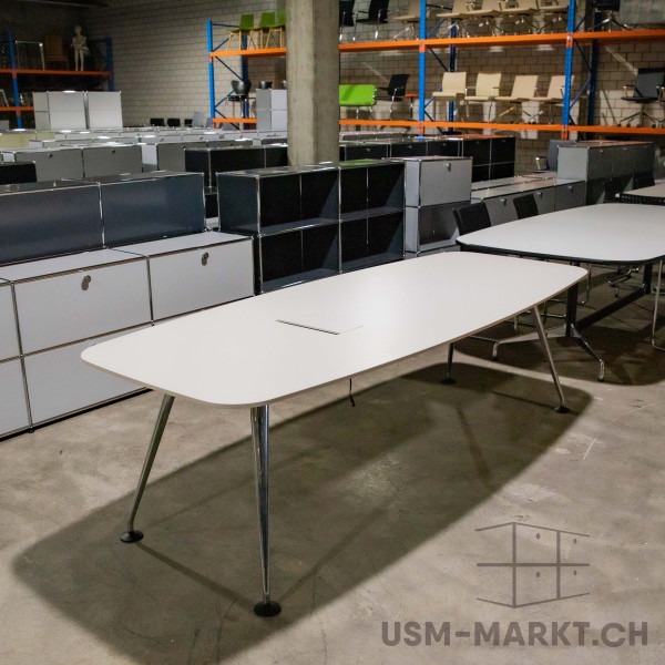 Vitra Medamorph Konferenztisch 240x100 Weiss