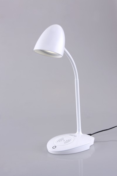 Gela LED Tischleuchte Weiss Abverkauf