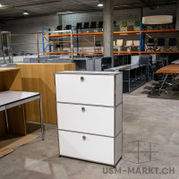 USM Regal 1x3 25 3kl Weiss