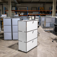 USM Haller Sideboard 1x3 35 1hr2kl in Weiss