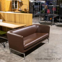 Vitra Sofa Suita Club Sofa Leder Braun