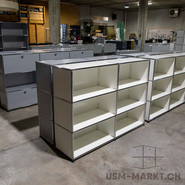 USM 2x3 35 Weiss upcycled