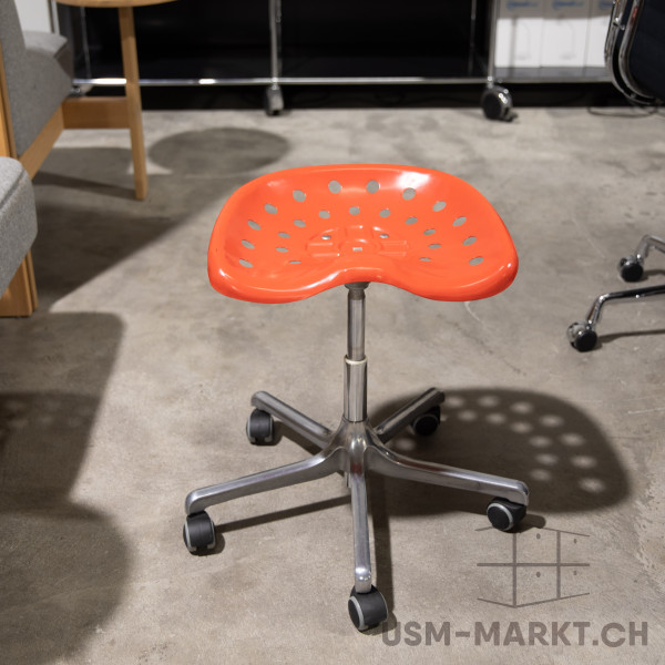 Facheuse Vintage Stuhl / Hocker von E. Fermiger