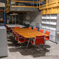 Vitra Medamorph Konferenztisch Nussbaum 10P