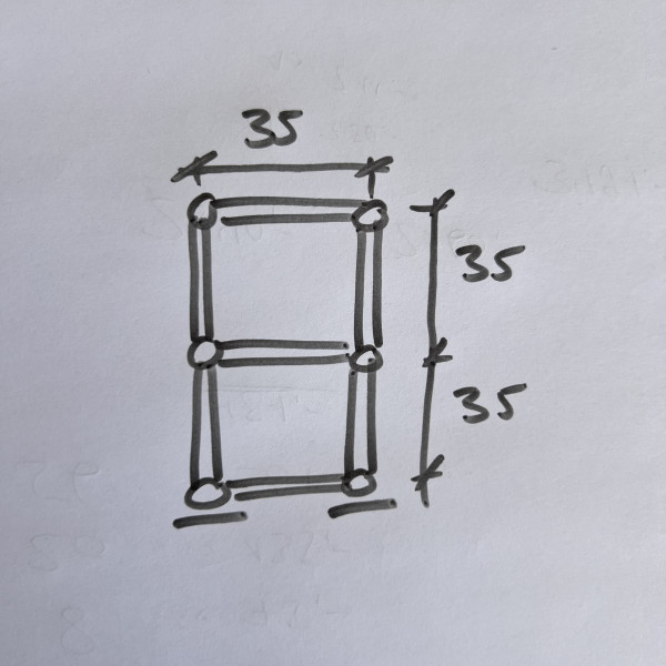 USM Haller Leiter 35 tief