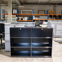 USM Haller Regal 2x3 35 2kl Schwarz