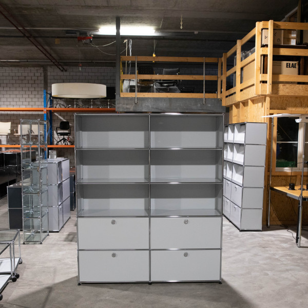 USM Haller 2x5 35 2hr1azzt1kl Lichtgrau