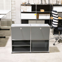 USM Regal 2x2 35 Mittelgrau spez