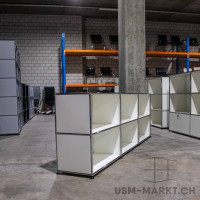 USM 3x2 35 Weiss upcycled