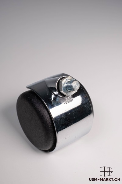 USM Haller Lenkrollen gebraucht, hart ohne Arretierung