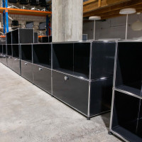 USM Sideboard 3x2 35 3hr Schwarz