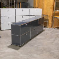 USM Haller Regal 3x2 35 tief 6kl in Anthrazit